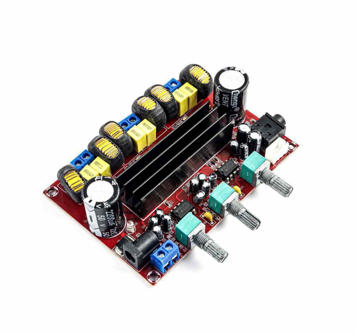 برد حرفه ای آمپلی فایر  2x50W+100W XH-M139 - Image 1