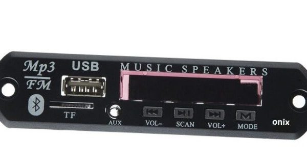 پخش کننده MP3 PLAYER پنلی بلوتوثی 12V
