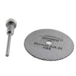 صفحه برش با قطر 50mm به همراه تبدیل