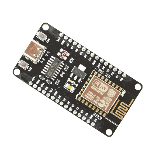 برد توسعه NodeMcu داراي هسته ESP8266 و مبدل CH340G و TYPE-C