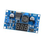 ماژول تغذیه کاهنده LM2596 با نمایشگر و جریان 3A 2