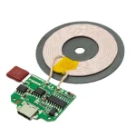 ماژول شارژر وایرلس 15W با ورودی Type-C به همراه صفحه کویل شارژ