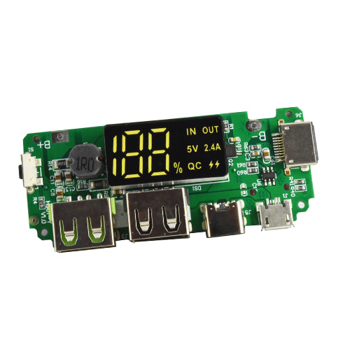 ماژول پاوربانک فست 5V 2.4A دارای نمایشگر H961