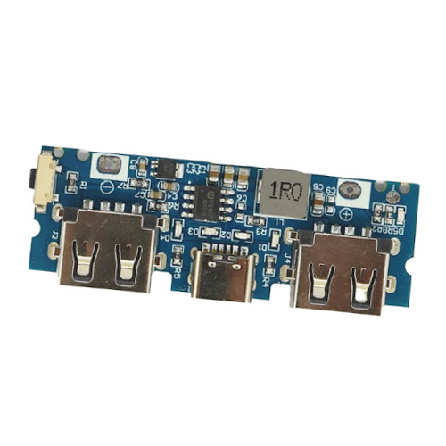 ماژول پاوربانک فست شارژ با ورودی Type-C و micro USB و دو خروجی USB مدل LX-LBU2C