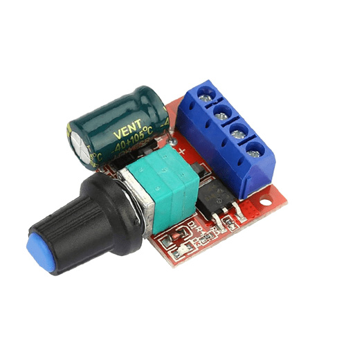 ماژول کنترلر دور موتور(PWM) با جریان 5 آمپر مدل HX-T05