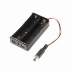 جاباتری دو تایی مدل 18650 فیش دار