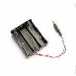 جاباتری سه تایی مدل 18650فیش دار