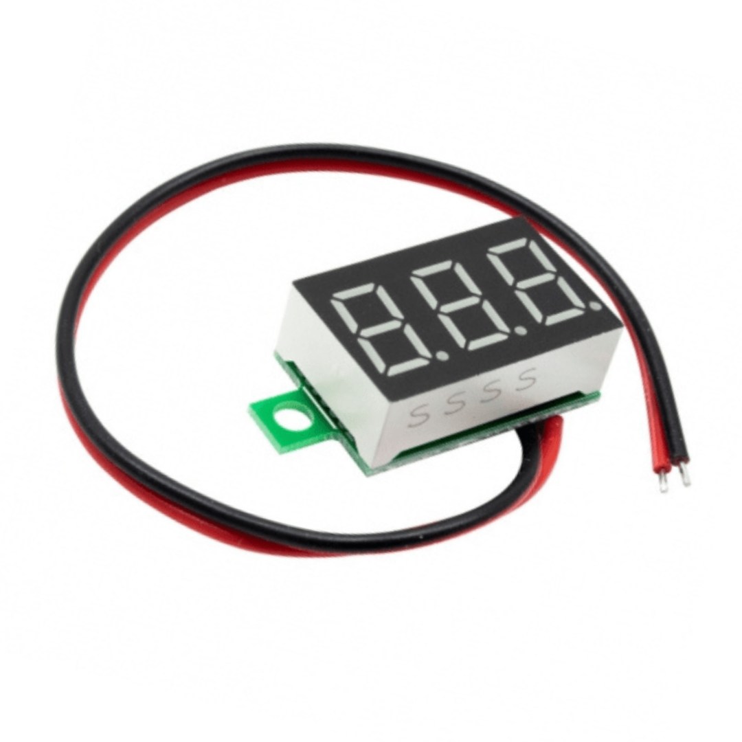 ماژول ولتمتر 4.5 الی 30 ولت 0.36 اینچ 2 سیمه ماژول ولتمتر 4.5 الی 30 ولت 0.36 اینچ 2 سیمه - Image 1