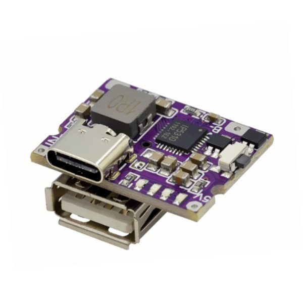 ماژول پاوربانک 3.1 آمپر با ورودی Type-C و خروجی USB مدل LX-LBC3.1