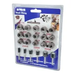 ست 5۰ عددی سنباده حلقوی به همراه رابط لاستیکی