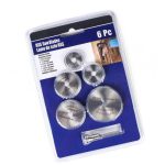 فرز اره ای مجموعه 6 عددی با آلیاژ HSS