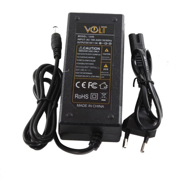 آداپتور ۱۲ ولت مدل 5A PRO برند volt