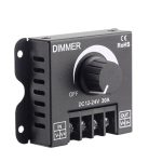 دیمر DC قاب دار 30 آمپر با ولتاژ ورودی 12-24 ولت