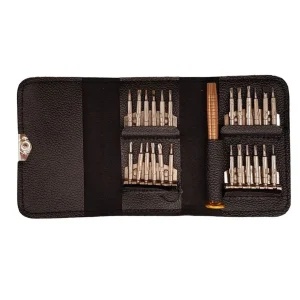 ست پیچ گوشتی کیف چرمی 25PCS
