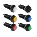 شستی مربعی PBS-12B(قرمز)