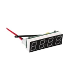 ماژول نمایشگر دما, ولتاژ و ساعت رنگ قرمز مدل RX8025T