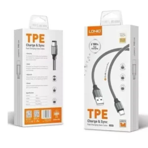کابل شارژ USB به TYPE-C از برند LONIO 