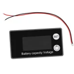 ماژول نشانگر ظرفیت باتری 8 تا 30 ولت بارگراف و درصد و ولتاژ با کلید رفرش و Set