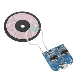 ماژول گیرنده بیسیم 5 ولت 2 آمپر 10 وات microUSB 