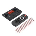 پخش کننده MP3 PLAYER بلوتوثی پنلی ولوم دار دارای آمپلی فایر 2X40W مدل KH-G022