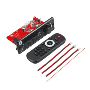 پخش کننده MP3 PLAYER پنلی بلوتوثی دارای آمپلی فایر 2X80W کنترل بزرگ مدل JX-X1