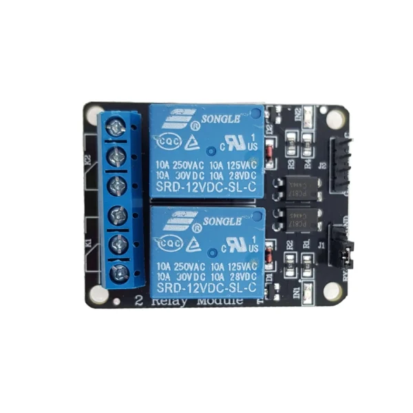 ماژول رله 2 کانال 12 ولت