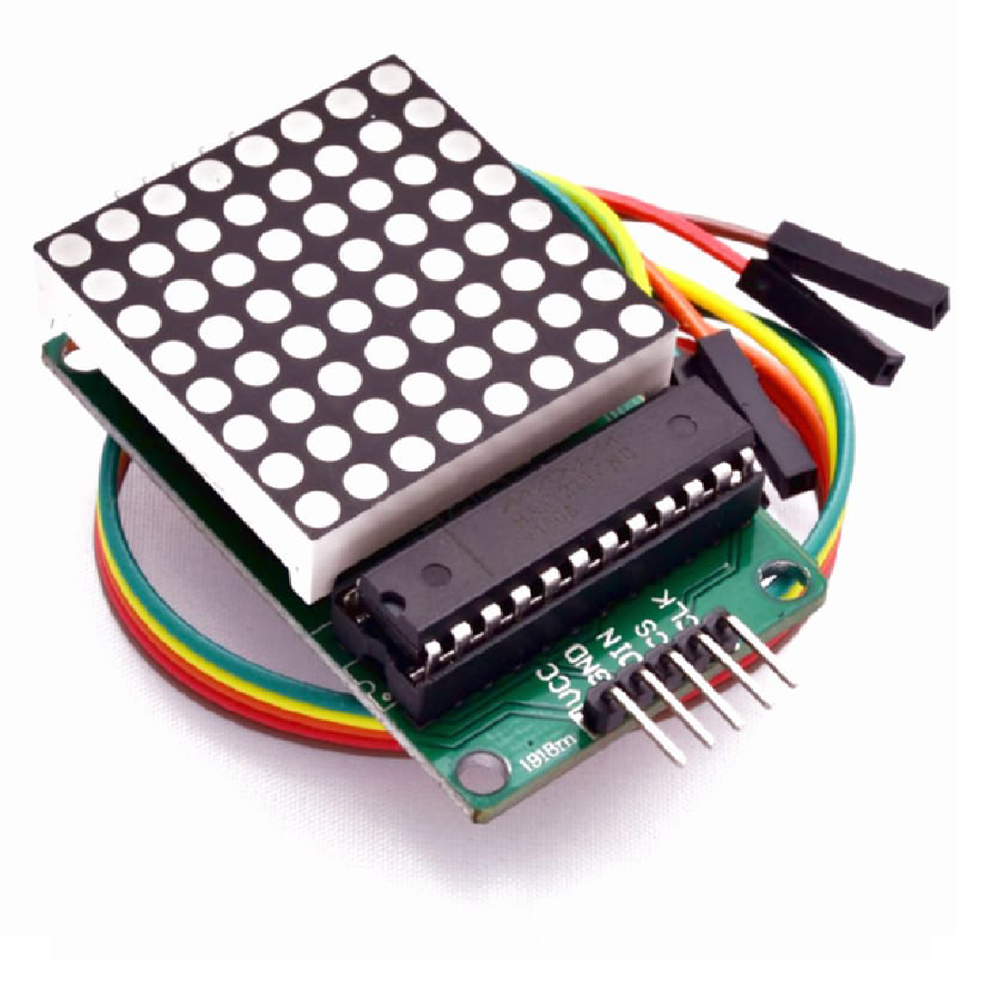 ماژول نمایشگر دات ماتریس 8×8 با درایور MAX7219 ماژول نمایشگر دات ماتریس 8×8 با درایور MAX7219 - Image 1