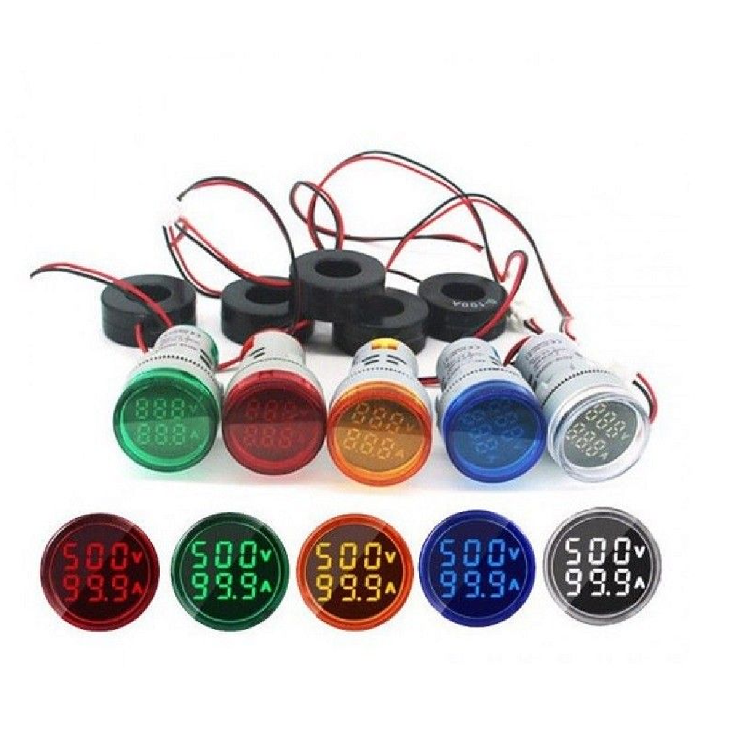 ماژول ولتمتر و آمپرمتر چراغ سیگنالی AC ماژول ولتمتر و آمپرمتر چراغ سیگنالی AC - Image 1
