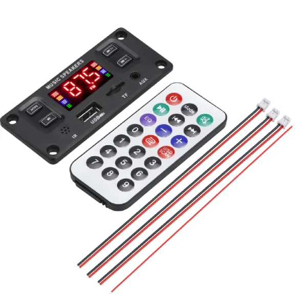 ماژول پخش کننده MP3 Player بلوتوثی آمپلی‌فایر دار 30×2 وات مدل JX-Y07