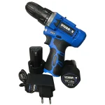 vr1215v-2bدریل شارژی۱۲ ولت دو باتری