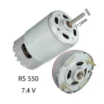 موتور RS550 7.4V DC