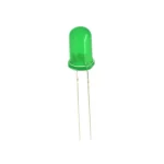 ال ای دی 5mm سبز مات پایه بلند