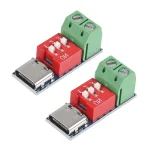 ماژول تنظیم ولتاژ PD_QC USB Type-C با خروجی قابل تنظیم 5 تا 20 ولت